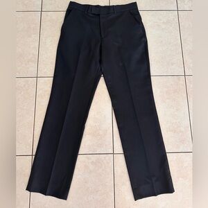 Alexandre London Black Dress Pants Men’s Size U.K Waist 32 Inch Pre-Owned Good